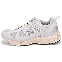 New Balance CM878MA1 Light Gray Width D Sneakers, Light Gray, Unisex, 878 ABZORB