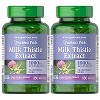 Milk Thistle , 180 Count (Pack of 2)