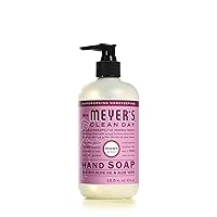 MRS. MEYER'S CLEAN DAY Hand Soap, Made with Essential Oils, Biodegradable Formula, Peony, 12.5 fl. oz