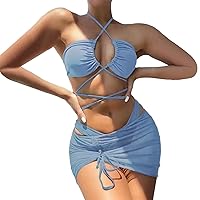 Sexy Swim Suits for Women 2024 Two Piece Plus Size Tankini Tops for Women Black & White Dots 22 Plus