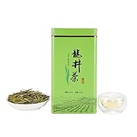 HUAYING LongJing Green Tea Chinese Dragon Well Green Tea Loose Leaf, 8.8 oz/250g