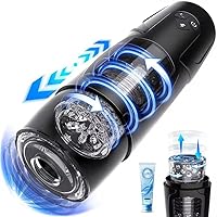 Sex Toys for Men Automatic Male Masturbator, Adult Sex Toys Male Masturbators with 7 Thrusting & Roating Modes, Electric Pocket Pussy for Men Waterproof, ECRVOM Penis Stroker Male Sex Toys for Men