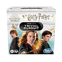 Hasbro Gaming Trivial Pursuit Harry Potter Compact Trivial Challenge for 2 or More Players, 600 Questions, Ages 8+ - Multi