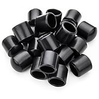Set of 10 Replacement Safety End Caps for Standard Foosball Tables - Fits Most Home Foosball Rods!