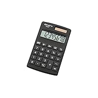 215 Calculator P8 Digit Dual Power Solar and Battery Compact Design Grey
