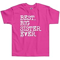 Threadrock Baby Girls' Best Big Sister Ever Infant T-Shirt