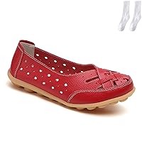 Orthopedic Loafers for Women, Orthopedic Loafers in Breathable Leather, Women's Orthopedic Shoes Sandals