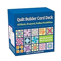 Quilt Builder Card Deck: 40 Block, 6 Layouts, Endless Possibilities