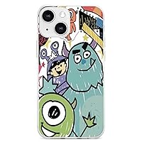 iPhone13 Graffiti Cartoon Animal Phone Case Case for iPhone 13 Series, Shockproof Protective Phone Case Slim Thin Fit Cover Compatible with iPhone, iPhone13