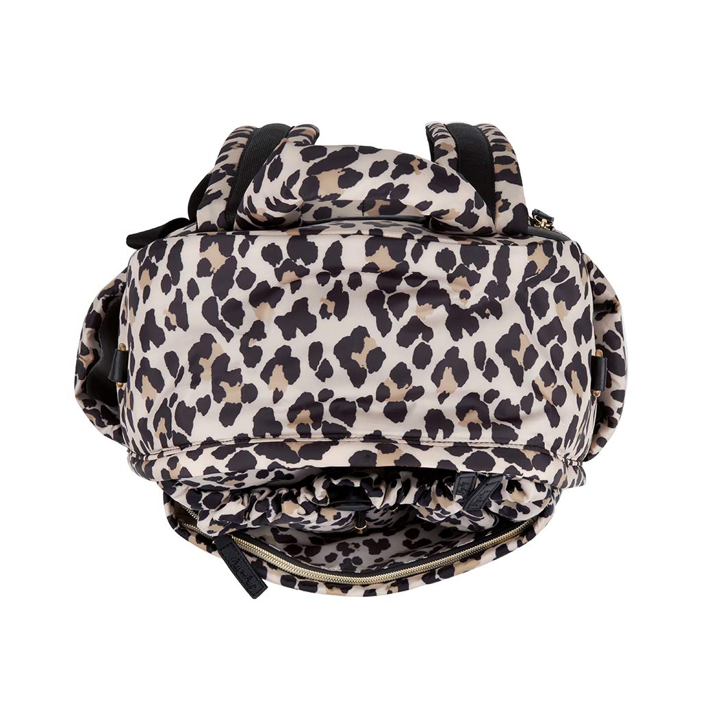 Itzy Ritzy Baby-Unisex's Backpack, Leopard, 14.5x8.5x16 Inch (Pack of 1)