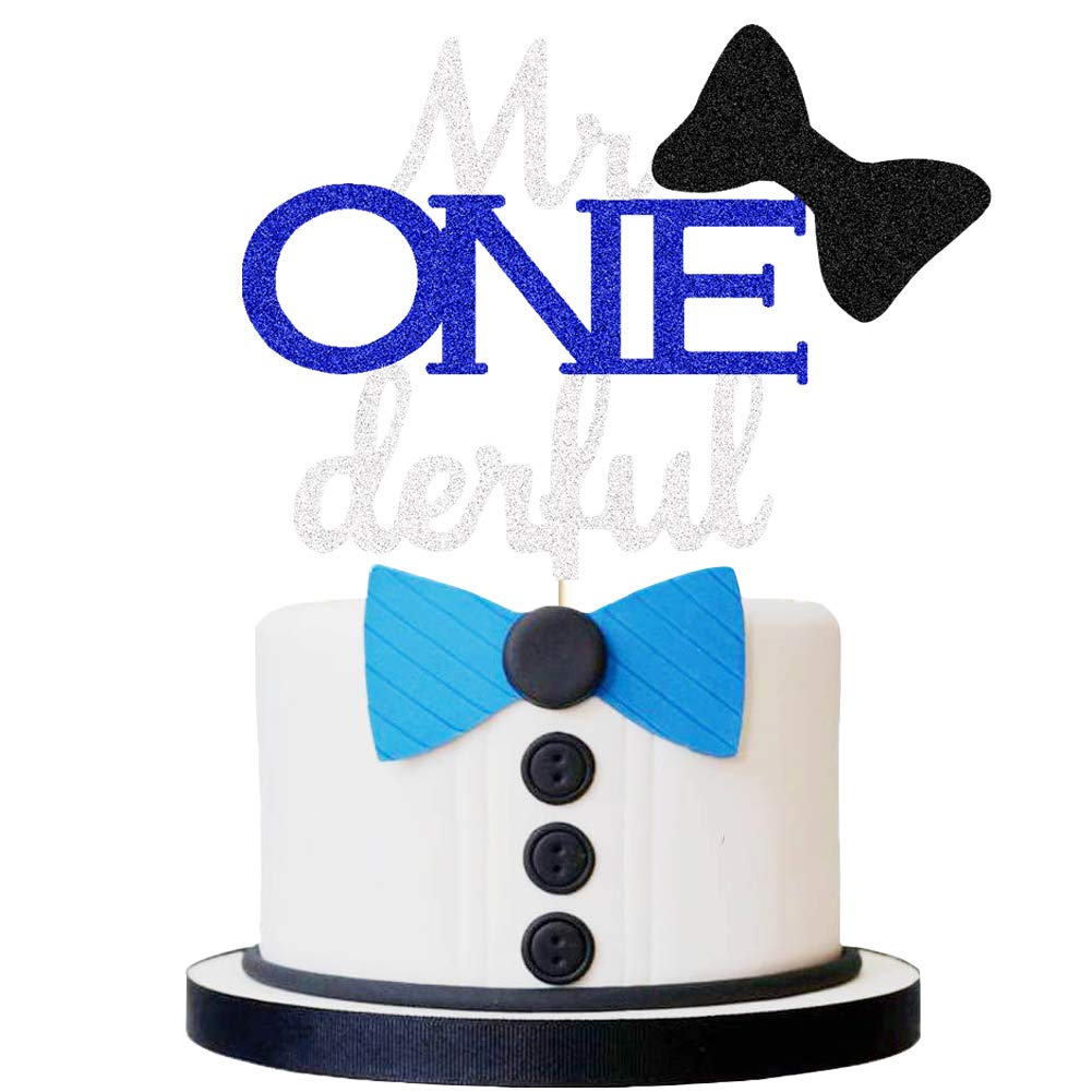 Mua Mr Onederful Cake Topper, Boy First Birthday Party Cake Decor ...