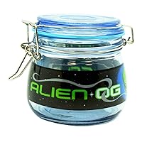 Dank Tank Airtight Glass Storage Jar (Alien OG, Large)