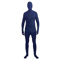 Men's Disappearing Man Solid Color Stretch Body Suit Costume