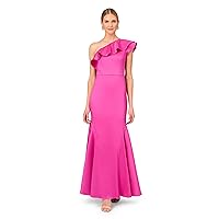 Women's One Shoulder A-line Gown
