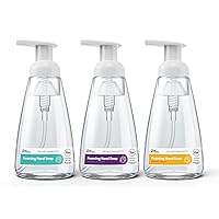 Clean Revolution Ready to Use Foaming Hand Soap, Fragrance Variety 3 Pack| Jumbo 15oz Bottles| Essential Oils|Dreamy Citrus|Fresh Lavender|Spring Air|45 Total Fl Oz, Clear