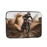 Laptop Sleeve for Women Laptop Sleeve Case 12 inch Shockproof Protective Notebook Case Cute Carrying Case and Cover for for Men Motocross Computer Carrying Bag, 53SDF4G52DF4YHT