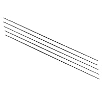 K&S Precision Metals 3941 Music Wire: 1mm OD x 1 Meter Long, 20 Pieces, Made in USA, Silver