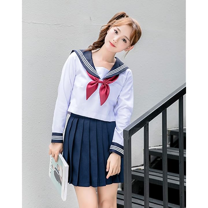 Mua ROLECOS Japanese School Girl Uniform Anime Sailor Suit Lolita School  Uniform trên Amazon Mỹ chính hãng 2023 | Fado