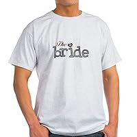 CafePress Silver and Gold Bride T Shirt Cotton T-Shirt