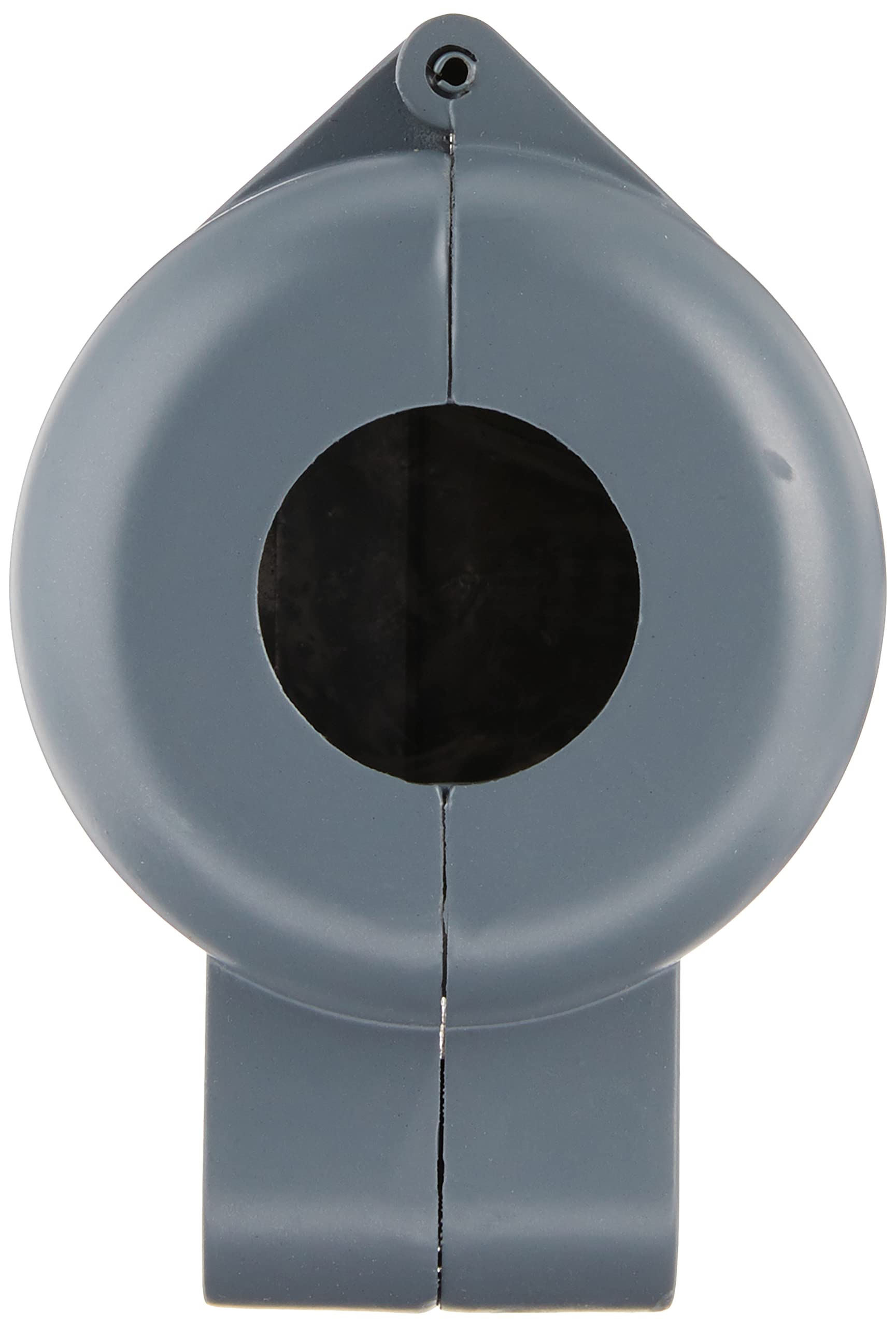 Defender Security EP 4180 Doorknob Lock-Out Device – Doorknob Lock w/ Key to Block Access to Keyhole, Removeable & Easy to Use, Fits Round Doorknobs with Max Diameter of 2-7/8”, Gray (Single Pack)
