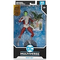 McFarlane Toys DC Multiverse 7IN - Beast BOY (Nobody's Hero)(Gold Label), Green