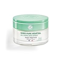 Yves Rocher Sebo Pure Vegetal Gel Cream Zero Blemish Boreal Tea Power Combination Oily Skin Solution - 50 ml. / 1.7 fl.Oz.