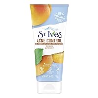 St. Ives Acne Control Face Scrub, Apricot, 6 oz