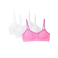 Fruit of the Loom Girls' Seamless Trainer Bra with Removable Modesty Pads