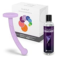 Save 10% on Intimate Rose 4-Pack Rectal Trainers - Size 3-6 + Dilator Handle & Velvet Rose Lubricant Bundle.