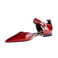 John Galliano 6436 Italian Designer Women Red Shoes