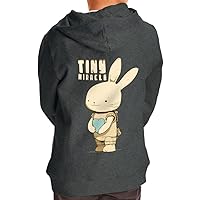 Tiny Miracle Toddler Full-Zip Hoodie - Adorable Bunny Toddler Hoodie - Unique Kids' Hoodie