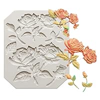 Bird and Flower Silicone Fondant Mould Cake Decorating Tools Chocolate Gumpaste Mould (Type3)