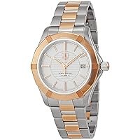 Tag Heuer Aquaracer Automatic Stainless Steel and 18kt Rose Gold Mens Watch WAP2150BD0839