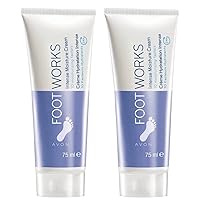 Avon Foot Works Deep Moisturizing Cream 2.5 fl.oz. - Lot of 2
