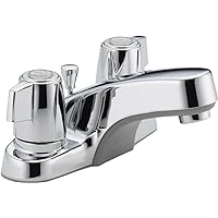 Peerless P246LF Classic Two Handle Bathroom Faucet, Chrome
