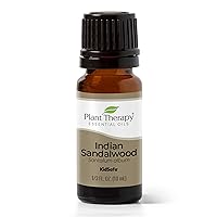 Sandalwood Indian Essential Oil 10 mL (1/3 oz) 100% Pure, Undiluted, Therapeutic Grade