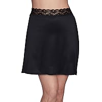 Vanity Fair Women's Half Slips for Under Dresses Silky Stretch with Lace (S-2XL)