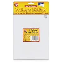Hygloss Products Collage Sticky Boards - Self-Adhesive - Mess-Free - Fun Activity for Kids - Great for Classroom & School Projects, Arts & Crafts & More - 8