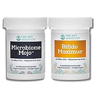 Mini Gut Reset Bundle: Microbiome Mojo & Bifido Maximus - High Potency Probiotics for Harmonizing Your Gut - Enhance Immunity, Hormonal Balance and Mood with 9 Powerful Strains