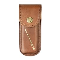 LEATHERMAN, Heritage Leather Snap Sheath for Multi-Tools, Brown, Small