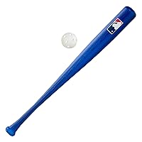 Franklin Sports Plastic Baseball Bat + Ball Set - MLB Kids Plastic Bats - Lightweight Kids Bat + Plastic Baseball Set - 30