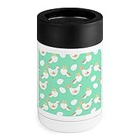 Chicken and Eggs Standard Can Cooler 12oz Stainless Steel Beverage Sleeve Insulated Holder for Beer Soda