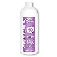 Cream Developer, 40 Vol, Professional Hair Coloring - 32 Ounces