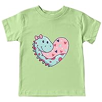Toddler Girl T Shirt Cute Print Short Sleeves Tops Size 100 to 160 T Shirt Daily Wear Tops Girls Blouses
