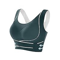 2024 Sports Bras for Women Wirefree Padded Workout Yoga Gym Fitness Bra Medium Support Athletic Bras