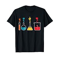 Cute Science Valentines Chemistry Nerd Chemistry Hearts T-Shirt