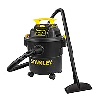 Stanley SL18115P Wet/Dry Vacuum, 5 Gallon, 4 Horsepower, 4.0 HP AC, Black