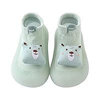 Toddler Baby Girl Boy First Walking Shoes Non-Slip First Walkers Indoors Outdoors Breathable Soft Mesh Baby Shoes