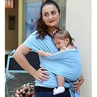 Maternal and Infant Supplies, Baby Carrier, Let Mother More Intimate Caress Her Baby, Comfort, a Variety of Styles to Choose from,Blue