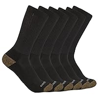 Carhatt MenS Midweight Crew Sock 6 Pack